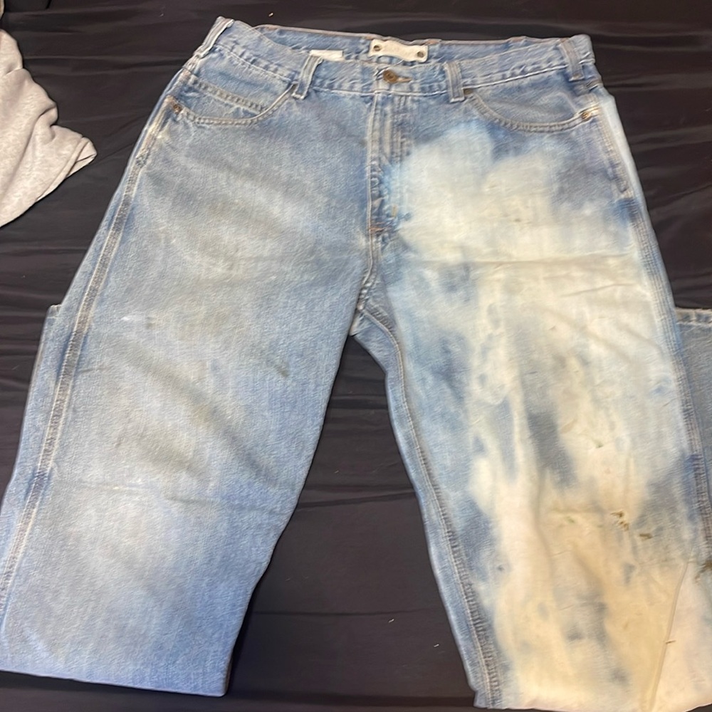 Carhartt pants half acid washed and tempered 36x34